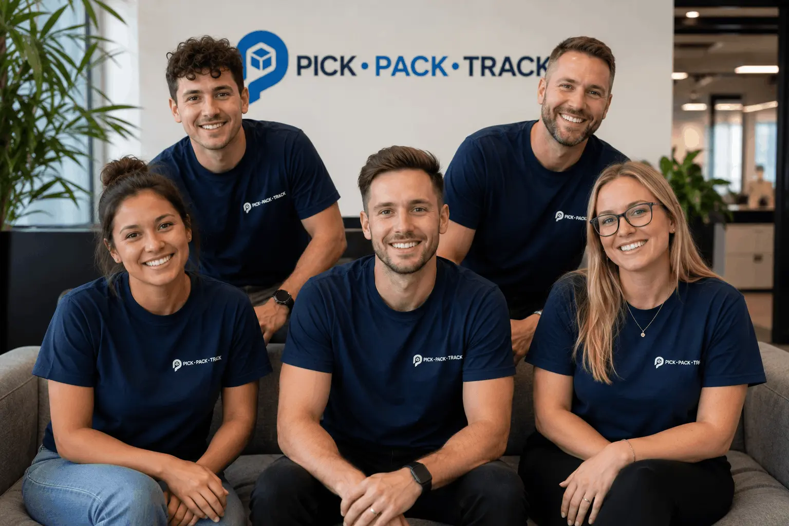 Pick Pack Track team, ready to help